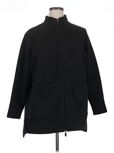 Pre-owned Zuda Coat In Black
