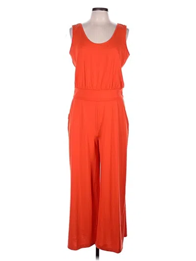 Pre-owned Zuda Jumpsuit In Orange
