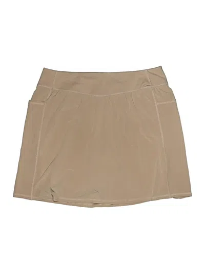 Pre-owned Zuda Khaki Shorts In Tan