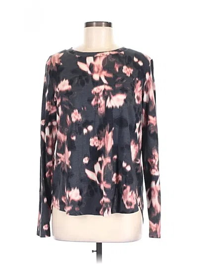 Pre-owned Zuda Long Sleeve T-shirt In Pink