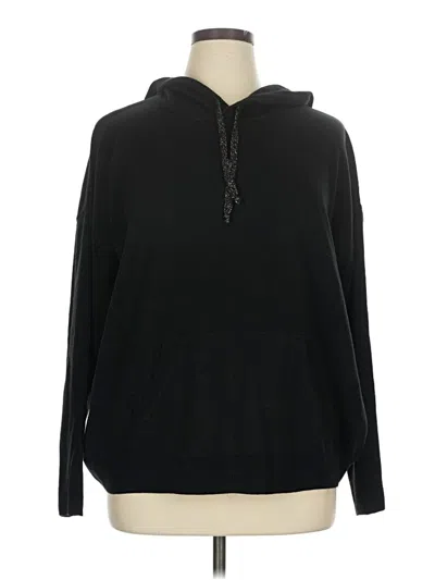 Pre-owned Zuda Pullover Hoodie In Black