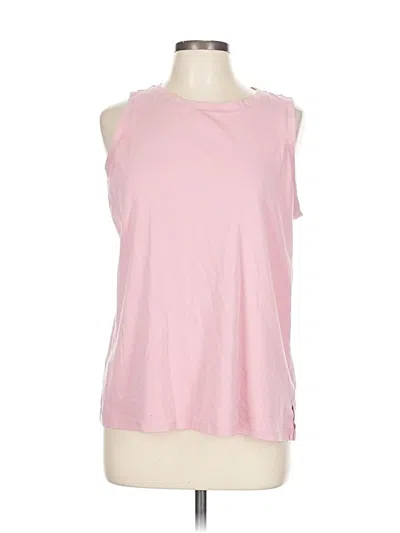 Pre-owned Zuda Sleeveless T-shirt In Pink