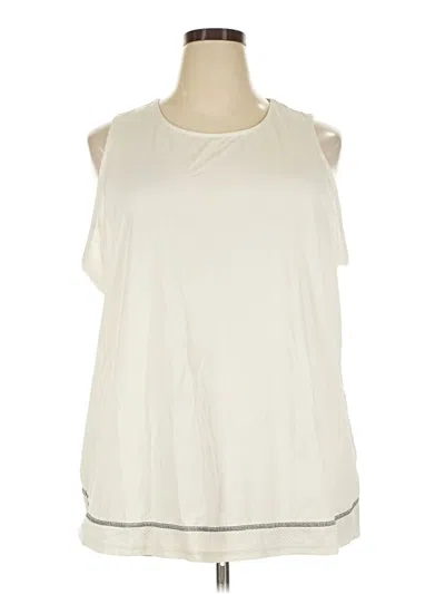 Pre-owned Zuda Sleeveless T-shirt In Ivory
