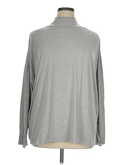 Pre-owned Zuda Turtleneck Sweater In Gray