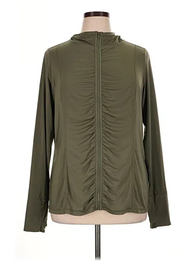 Pre-owned Zuda Windbreaker Jacket In Green