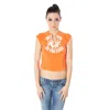 Zuelements Orange Cotton Unisex T-shirt
