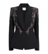 Zuhair Murad Cady Beaded Blazer In Black