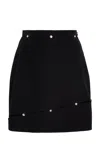 Zuhair Murad Cutout Detailed A-line Mini Skirt In Black
