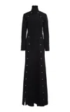 Zuhair Murad Cutout Detailed Maxi Dress In Black