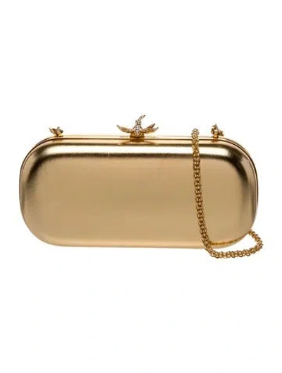Pre-owned Zuhair Murad Leather Minaudière In Neutral