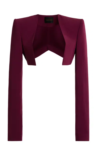 Zuhair Murad Moda Operandi In Burgundy