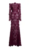 Zuhair Murad Moda Operandi In Burgundy