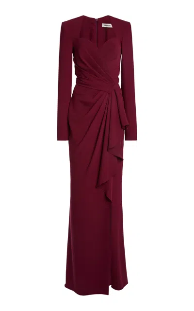 Zuhair Murad Moda Operandi In Burgundy