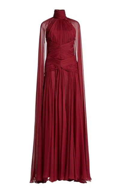 Zuhair Murad Moda Operandi In Burgundy