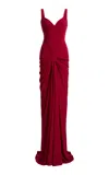 Zuhair Murad Moda Operandi In Burgundy