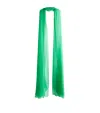 Zuhair Murad Silk Chiffon Scarf In Green