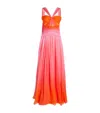 ZUHAIR MURAD SILK GRADIENT GOWN