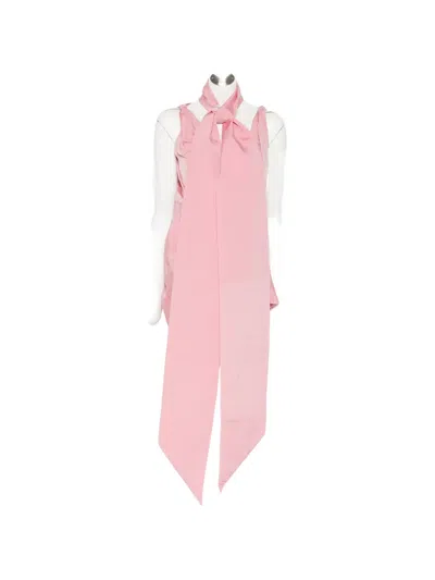 Zuhair Murad V-neck Peplum Top In Pink