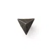 Zula Jewelry + Design Women's Black / Grey / Silver Triangle Pyramid Ring Small, Ancient Future Collection