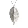 Zula Jewelry + Design Women's Silver Leaf Necklace In Large