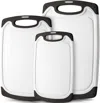 Zulay Kichen Non-slip Kitchen Cutting Board With Juice Groove In White
