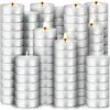 ZULAY KITCHEN 150 PACK UNSCENTED TEA LIGHT CANDLES PACK
