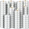 Zulay Kitchen 150 Pack Unscented Tea Light Candles Pack