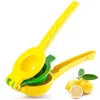 Zulay Kitchen 2-in-1 Lemon Lime Squeezer In Yellow