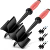 Zulay Kitchen 2 Pack Ground Beef Chopper Tool Hamburger Smasher Tool In Red