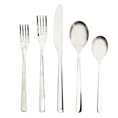 Zulay Kitchen 20 Piece Set Flatware (4 Table Settings)