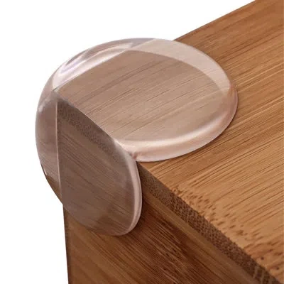 Zulay Kitchen 8 Pack Corner Protector Baby Proof Corners And Edges - Round Table Corner Protectors For Baby In Transparent