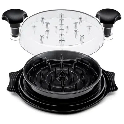 Zulay Kitchen Chicken Shredder – Large Capacity, Durable & Easy-to-use Meat Shredding Tool In Black