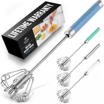 Zulay Kitchen Egg Beater Whisk In Blue