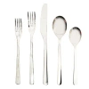 Zulay Kitchen 20 Piece Set Flatware (4 Table Settings) In Silver