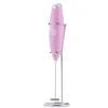 Zulay Kitchen Handheld Electric Milk Frother (batteries Included) In Pink