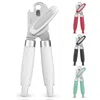 Zulay Kitchen Heavy Duty Stainless Steel Manual Can Opener Ergonomic Soft Grip Handles In Multi