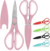 ZULAY KITCHEN KITCHEN SHEARS WITH PROTECTIVE COVER
