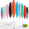 Zulay Kitchen Milk Boss Milk Frother For Coffee With Batteries Included