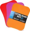 Zulay Kitchen Non-slip Thick & Durable Flexible Flexible Cutting Board - Curved Edge
