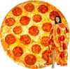 Zulay Kitchen Pepperoni Pizza Blanket 80 Inches