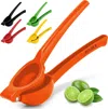 Zulay Kitchen Premium Quality Metal Lime Manual Squeezer In Multi