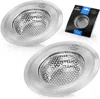 ZULAY KITCHEN RUST PROOF ANTI-CLOGGING KITCHEN SINK DRAIN STRAINER (2 PACK)