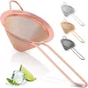ZULAY KITCHEN STAINLESS STEEL CONE SHAPED COCKTAIL STRAINER FOR COCKTAILS, TEA HERBS, COFFEE & DRINKS