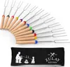 Zulay Kitchen Telescopic Marshmallow Roasting Sticks - 12 Pack In Multi