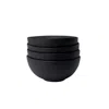 Zulay Kitchen The Contour Bowl - Set Of 4 In Blue