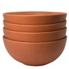 Zulay Kitchen The Contour Bowl - Set Of 4 In Multi