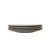 Zulay Kitchen The Contour Dinner Plate - Set Of 4 In Beige