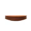 Zulay Kitchen The Contour Dinner Plate - Set Of 4 In Multi