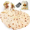 Zulay Kitchen Tortilla Throw Blanket With Drawstring Bag, 80 Inch