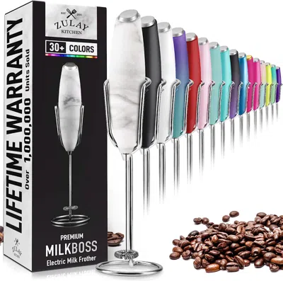 Zulay Kitchen Ultra High Speed Milk Frother With New Upgraded Stand In Multi